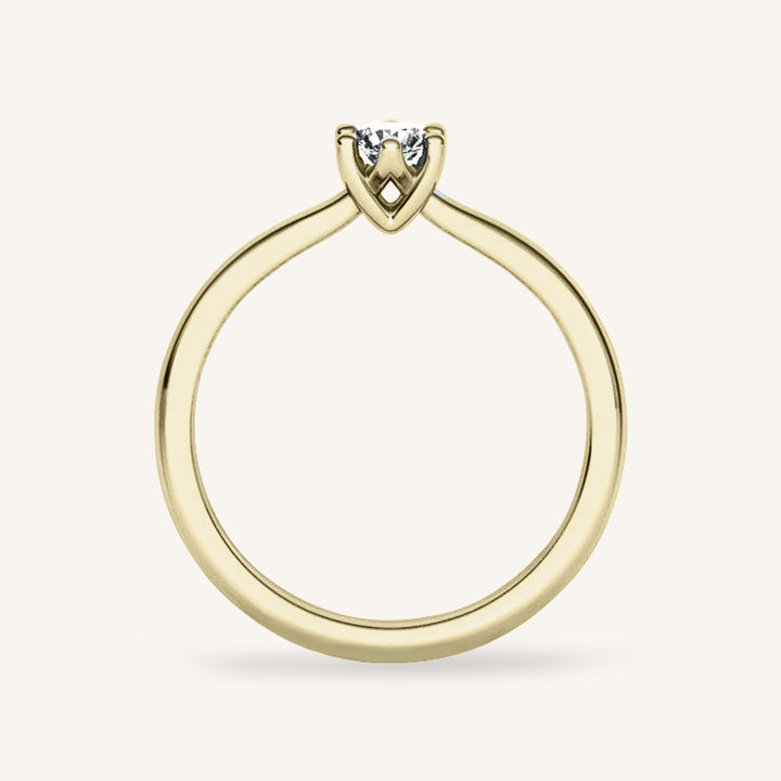 Flora diamante naturale 0.25 ct